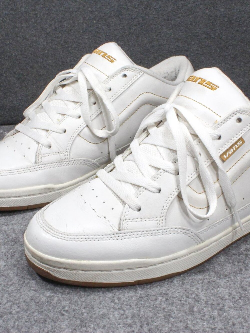 Vans Snooka White Light Gum Vintage Skate Retro Sneakers Mens Size 12